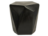 Guzman Black Outdoor Side Table - Ornate Home
