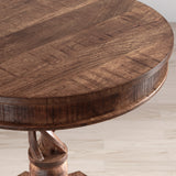 Gwen Chestnut Pedestal Table - Ornate Home