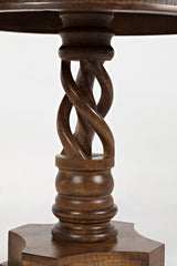 Gwen Chestnut Pedestal Table - Ornate Home