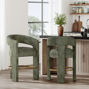 Gwen Forest Uph Stool - Ornate Home