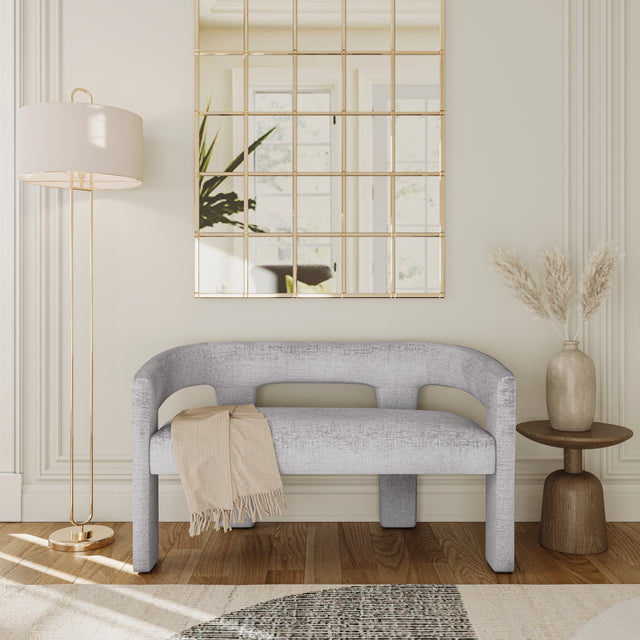 Gwen Grey Bench - Ornate Home