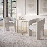 Gwen Grey Uph Chair - Ornate Home
