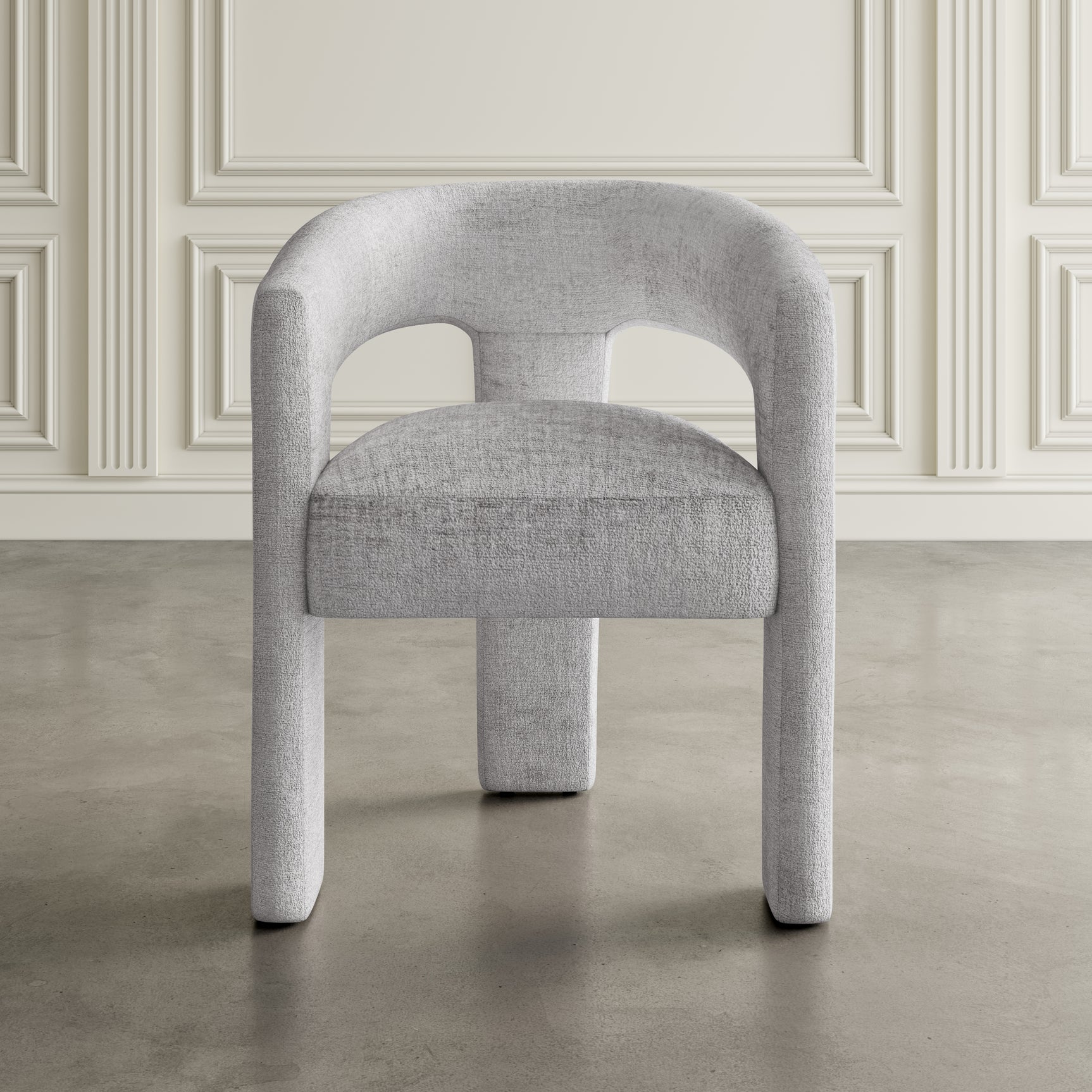Gwen Grey Uph Chair - Ornate Home