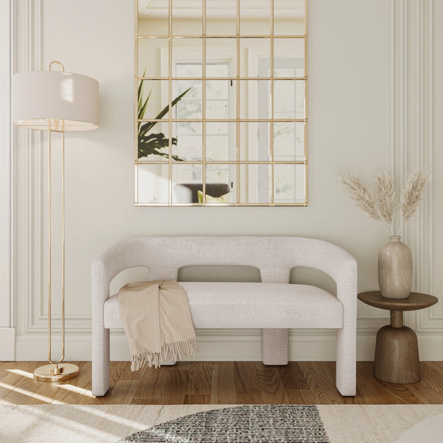 Gwen Natural Bench - Ornate Home