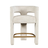Gwen Natural Uph Stool - Ornate Home