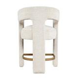 Gwen Natural Uph Stool - Ornate Home