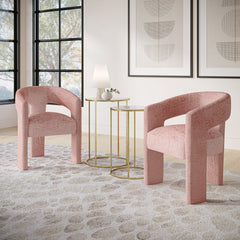 Gwen Pink Uph Chair - Ornate Home