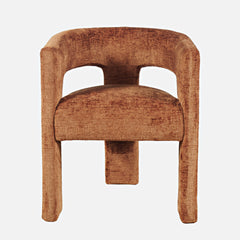 Gwen Rust Uph Chair - Ornate Home