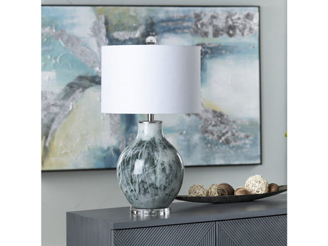 Gwin Grey Table Lamp - Ornate Home