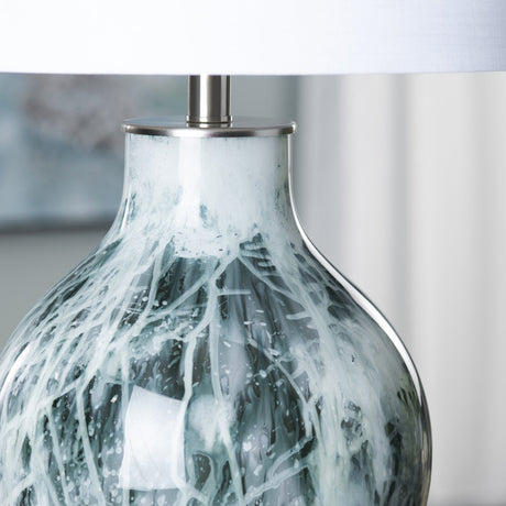 Gwin Grey Table Lamp - Ornate Home