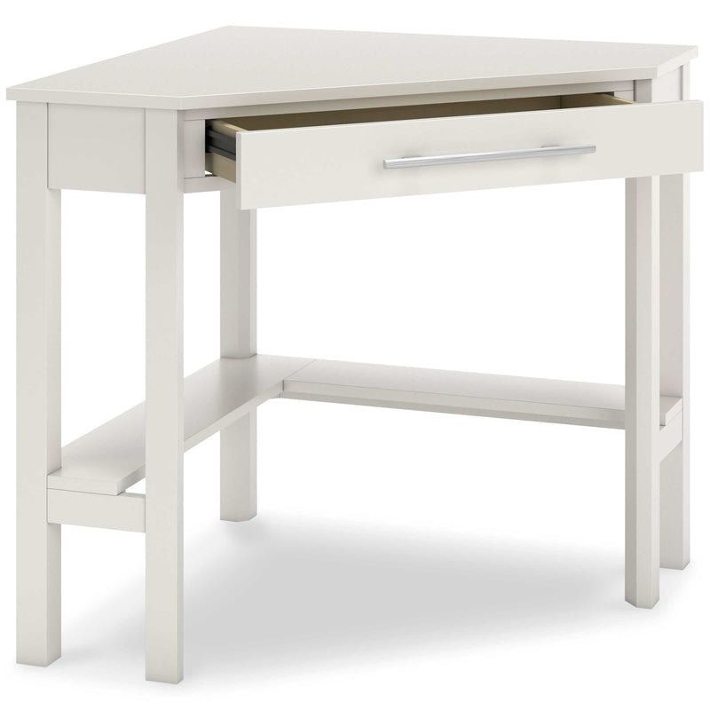 Grannen White Home Office Corner Desk - Ornate Home