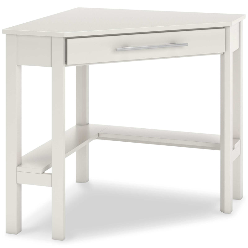 Grannen White Home Office Corner Desk - Ornate Home