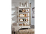 Realyn Brown/White 75" Bookcase - Ornate Home