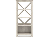 Carynhurst Whitewash 75" Bookcase - Ornate Home