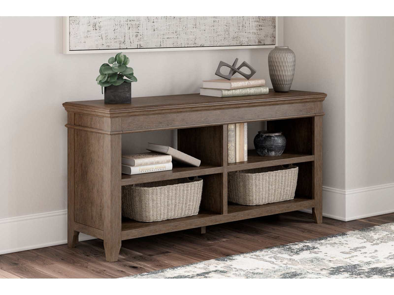 Janismore Weathered Gray Credenza - Ornate Home