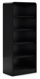 Rowanbeck Black 72" Bookcase - Ornate Home