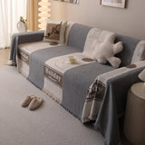 Luxury Cozy Cotton Sofa Blanket Cover Furniture Slipcovers for Most Shape Sofas