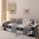 Luxury Cozy Cotton Sofa Blanket Cover Furniture Slipcovers for Most Shape Sofas