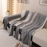 Luxury Cozy Cotton Sofa Blanket Cover Furniture Slipcovers for Most Shape Sofas