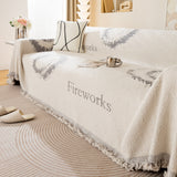 Fireworks Reversible Couch Cover Blankets Furniture Covers Washable Sectional Couch Covers