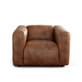 Hyde Saddle Leatherette Chair - Ornate Home