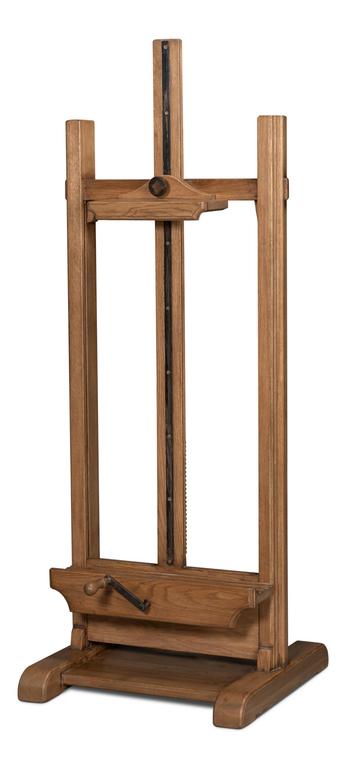 Haagen Natural Adjustable Blackboard Easel - Ornate Home