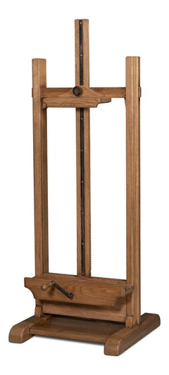 Haagen Natural Adjustable Blackboard Easel - Ornate Home