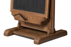 Haagen Natural Adjustable Blackboard Easel - Ornate Home