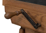 Haagen Natural Adjustable Blackboard Easel - Ornate Home