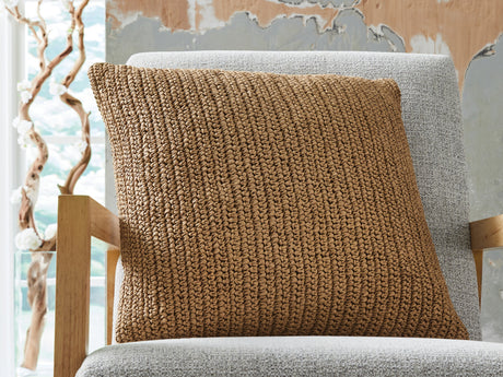 Habenvale Tan Pillow (Set of 4) (Online Special Price) - Ornate Home