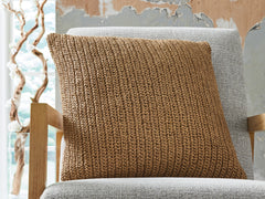 Habenvale Tan Pillow (Set of 4) - Ornate Home