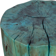 Habitat Blue Accent Stool - Ornate Home