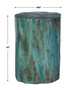 Habitat Blue Accent Stool - Ornate Home