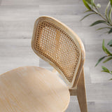 Habitat Gray Wood Dining Side Chair (Set of 2) - Ornate Home