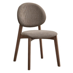 Hadasa Light Brown & Walnut Side Chair (Set of 2) - Ornate Home