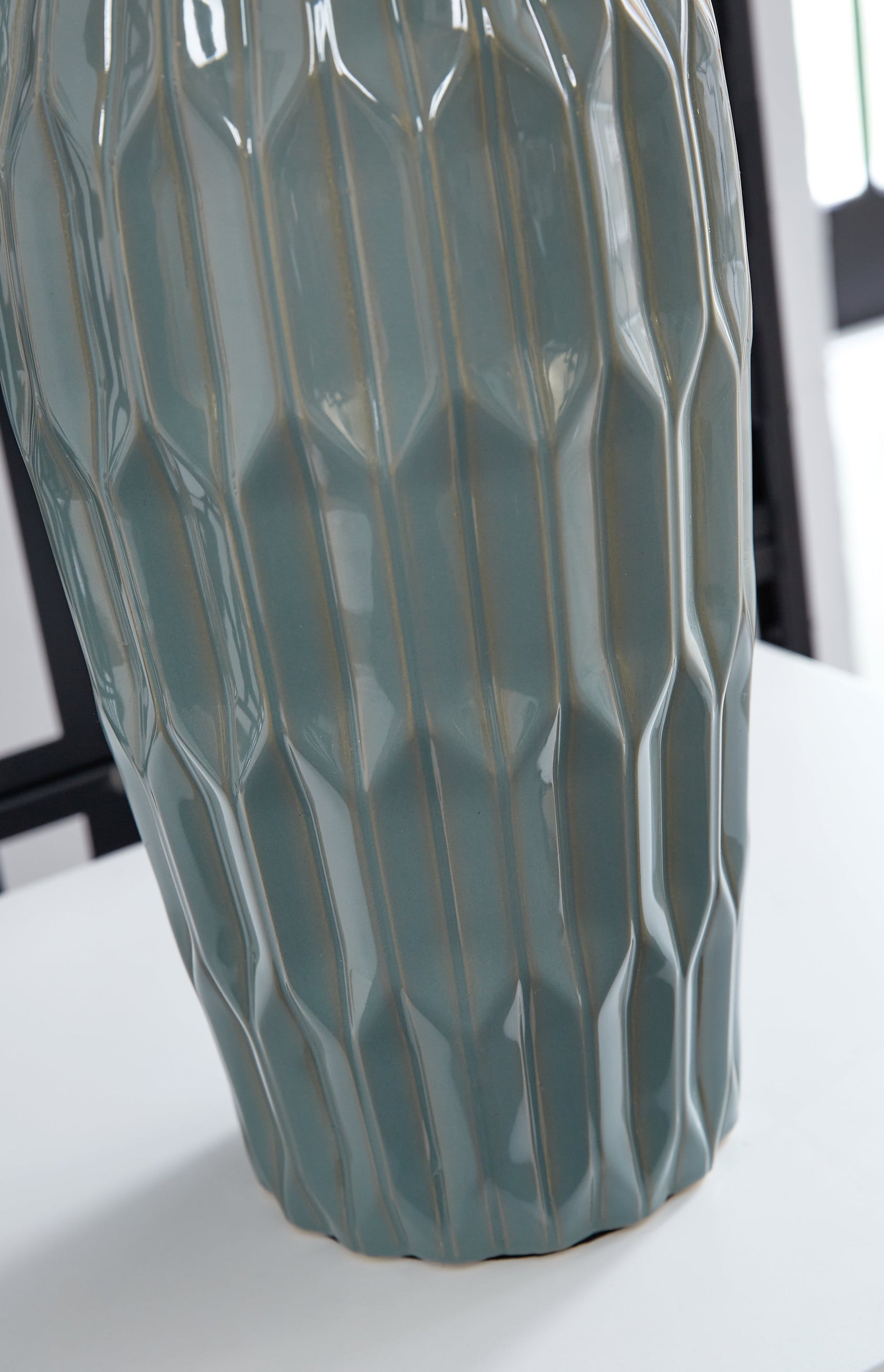 Hadbury Pale Blue/Teal Table Lamp (Set of 2) (Online Special Price) - Ornate Home