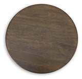 Hadcher Cream/Brown Accent Table (Online Special Price) - Ornate Home