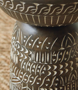 Hadcher Cream/Brown Accent Table - Ornate Home