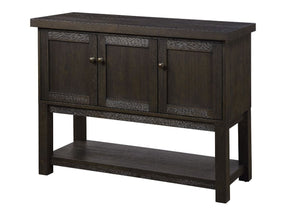 Haddie Distressed Walnut Server - Ornate Home