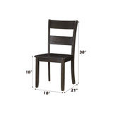 Haddie Side Chair (Set-2) - Ornate Home