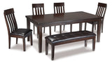 Haddigan Dark Brown Dining Room Sets (Online Special Price) - Ornate Home
