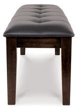 Haddigan Dark Brown Large Uph. Dining Room Bench (Online Special Price) - Ornate Home