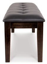 Haddigan Dark Brown Large Uph. Dining Room Bench (Online Special Price) - Ornate Home