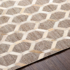 Haddix Premium Leather Rug - Clearance - Ornate Home