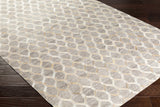 Haddix Premium Leather Rug - Clearance - Ornate Home