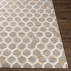 Haddix Premium Leather Rug - Clearance - Ornate Home