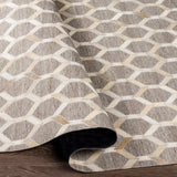 Haddix Premium Leather Rug - Clearance - Ornate Home