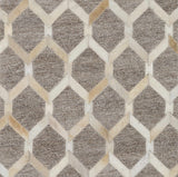 Haddix Premium Leather Rug - Clearance - Ornate Home