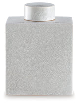 Haddworth Antique White Jar - Ornate Home