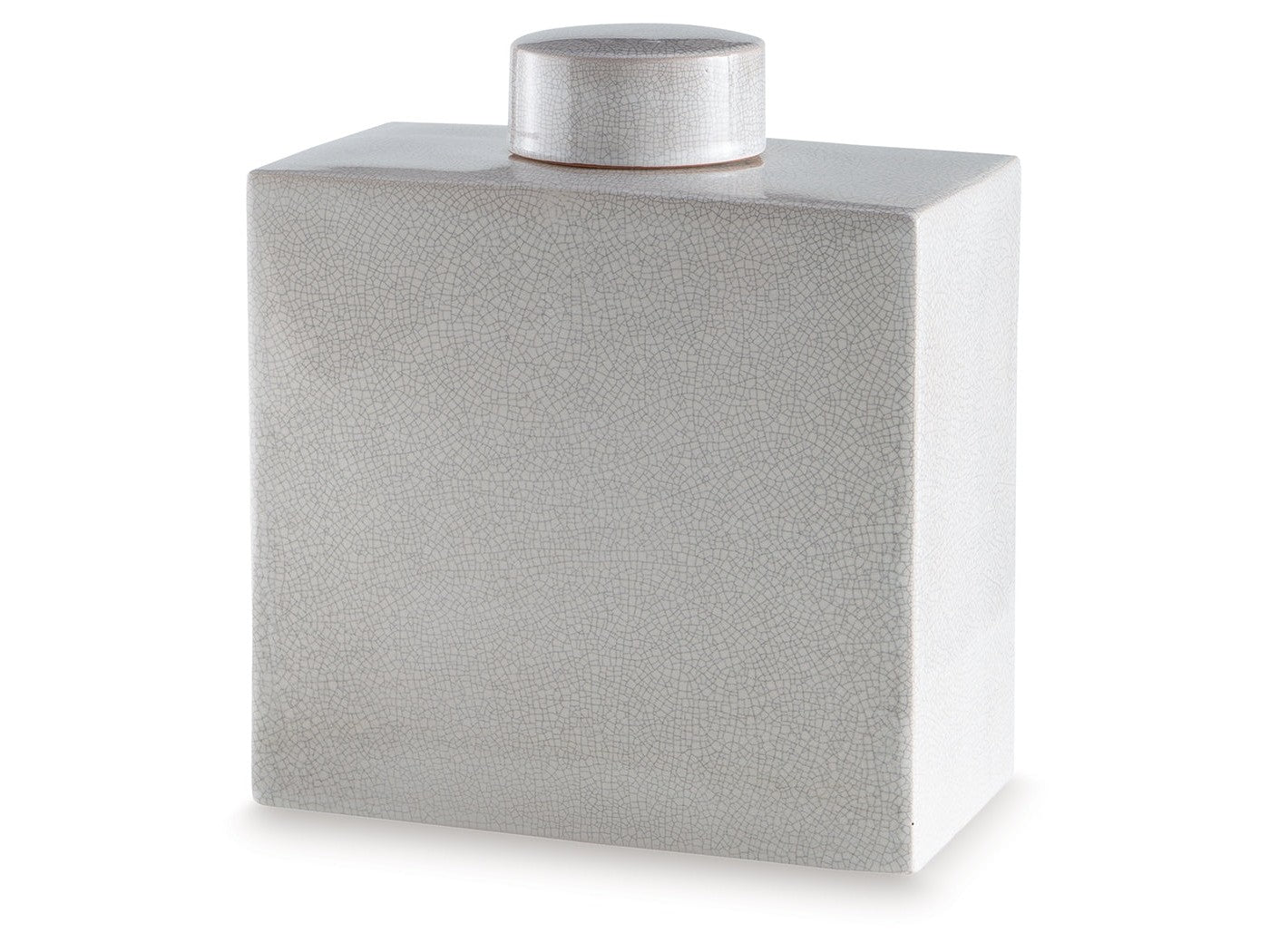 Haddworth White Jar - Ornate Home